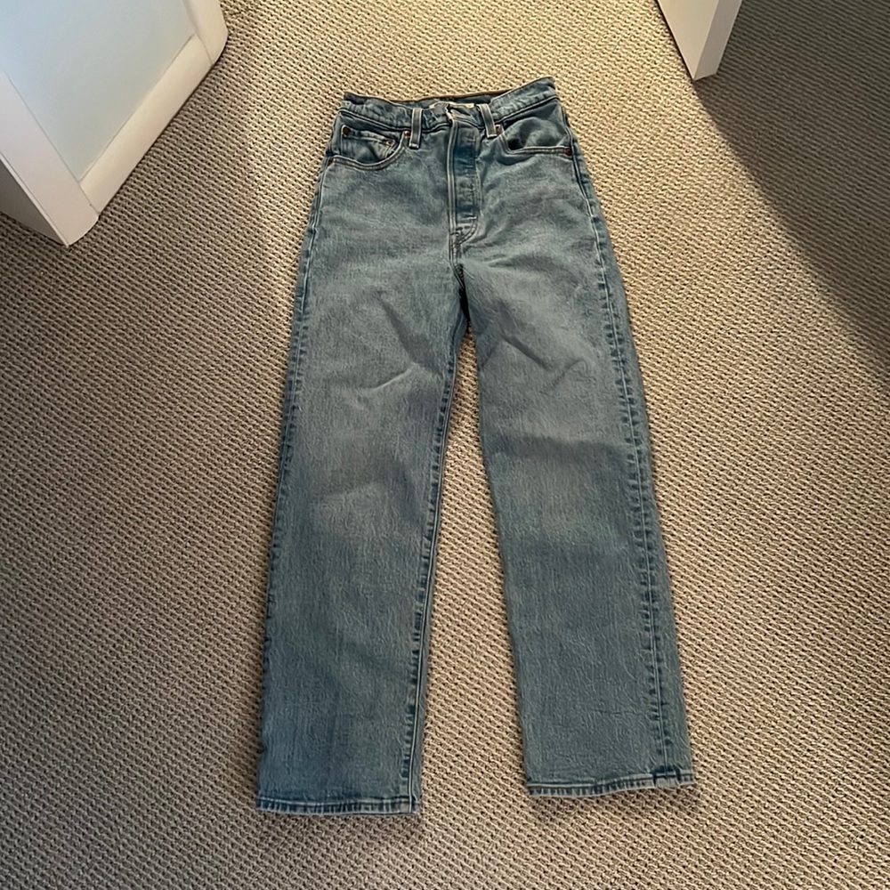 LEVIS Regular Straight Jean Light/Medium Wash